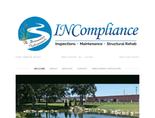 Tablet Screenshot of in-compliance.net